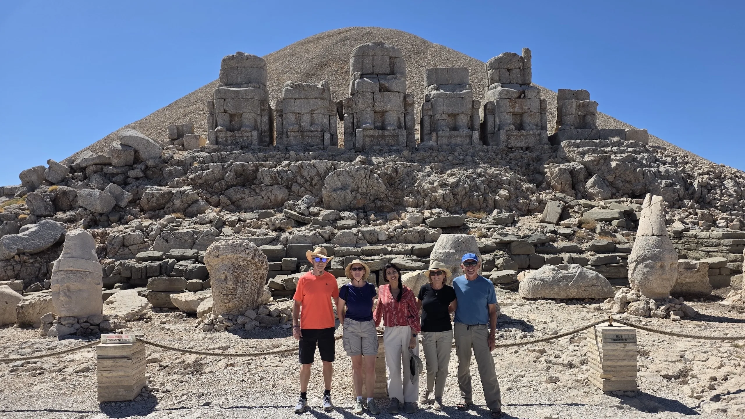 Mount Nemrut colossal stone heads at sunrise — Eastern Turkey private guided tour